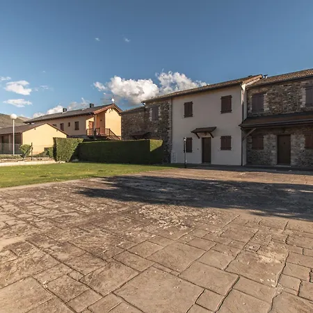 House With Garden And Fireplace